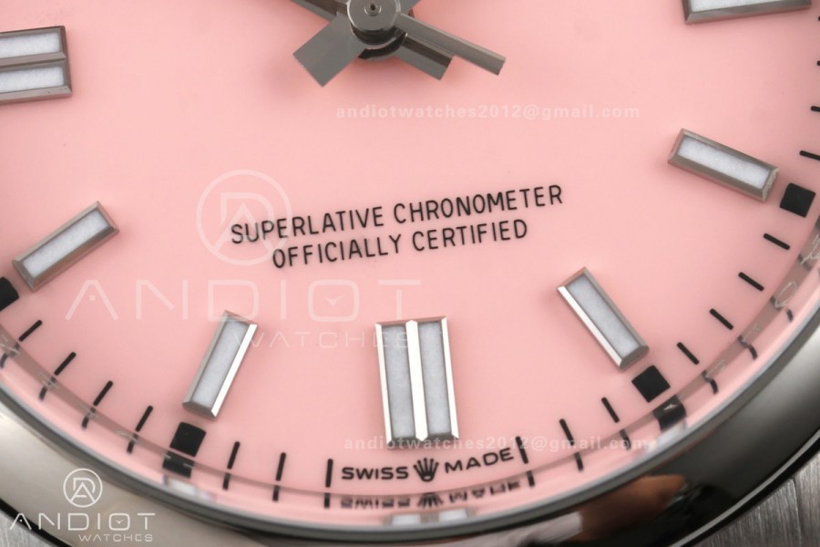 Oyster Perpetual 126000 36mm Clean Plus 1:1 Best Edition 904L Steel Pink Dial DD3230