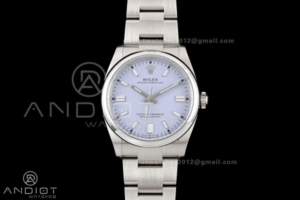 Oyster Perpetual 126000 36mm Clean Plus 1:1 Best Edition 904L Steel Lavender Dial DD3230