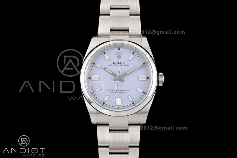 Oyster Perpetual 126000 36mm Clean Plus 1:1 Best Edition 904L Steel Lavender Dial DD3230