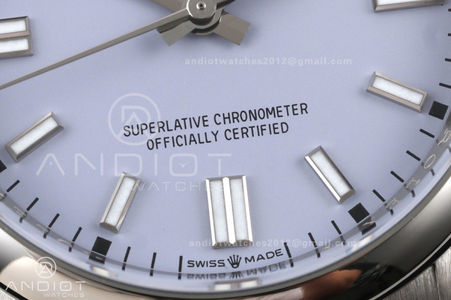 Oyster Perpetual 126000 36mm Clean Plus 1:1 Best Edition 904L Steel Lavender Dial DD3230