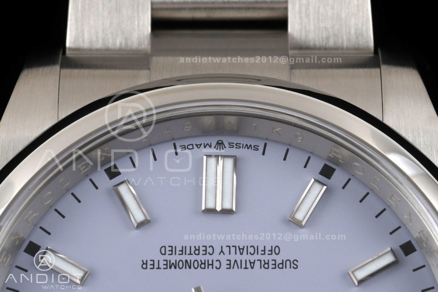 Oyster Perpetual 126000 36mm Clean Plus 1:1 Best Edition 904L Steel Lavender Dial DD3230