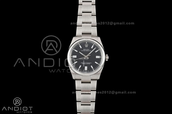 Oyster Perpetual 126000 36mm Clean Plus 1:1 Best Edition 904L Steel Black Dial DD3230