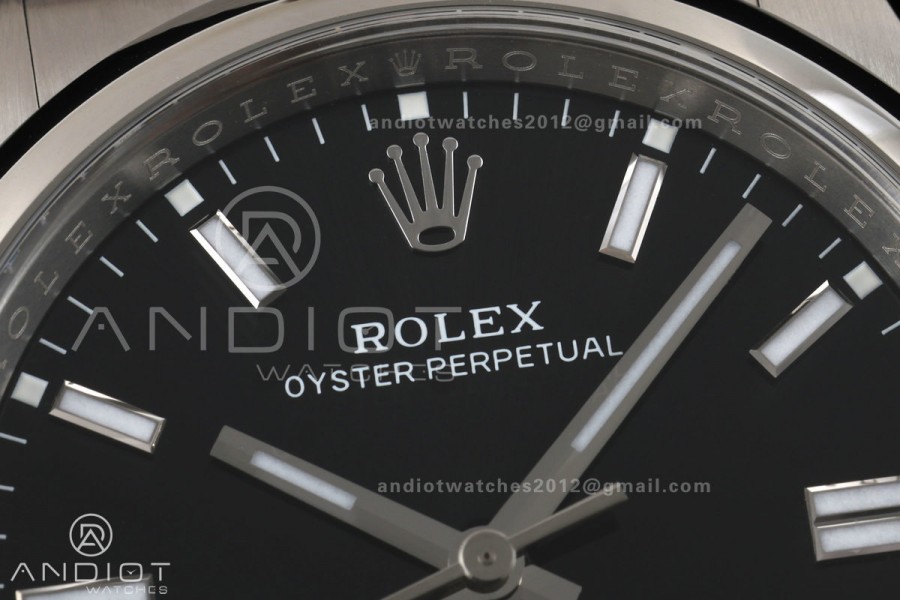 Oyster Perpetual 126000 36mm Clean Plus 1:1 Best Edition 904L Steel Black Dial DD3230