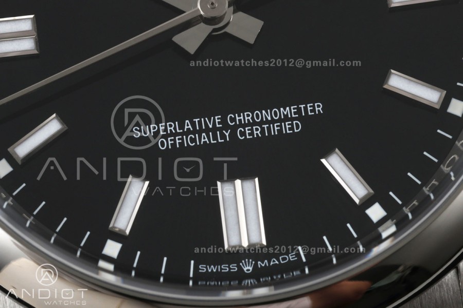 Oyster Perpetual 126000 36mm Clean Plus 1:1 Best Edition 904L Steel Black Dial DD3230