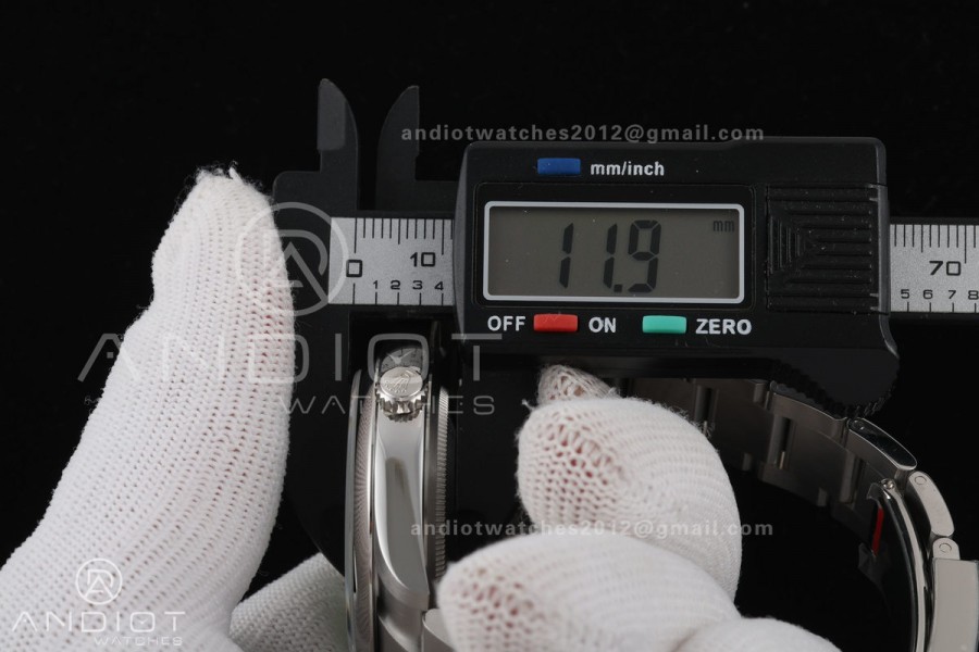 Oyster Perpetual 124300 41mm Clean Plus 1:1 Best Edition 904L Steel Avocado Dial DD3230
