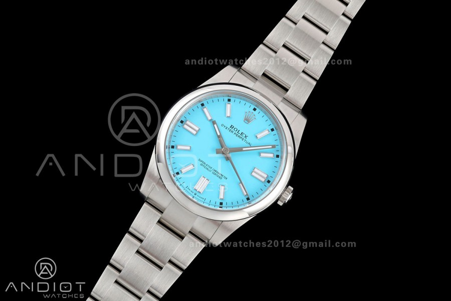 Oyster Perpetual 124300 41mm Clean Plus 1:1 Best Edition 904L Steel Tiffany Dial DD3230