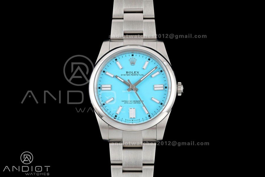 Oyster Perpetual 124300 41mm Clean Plus 1:1 Best Edition 904L Steel Tiffany Dial DD3230