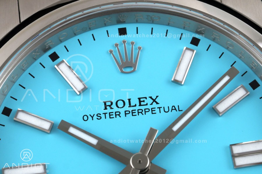 Oyster Perpetual 124300 41mm Clean Plus 1:1 Best Edition 904L Steel Tiffany Dial DD3230