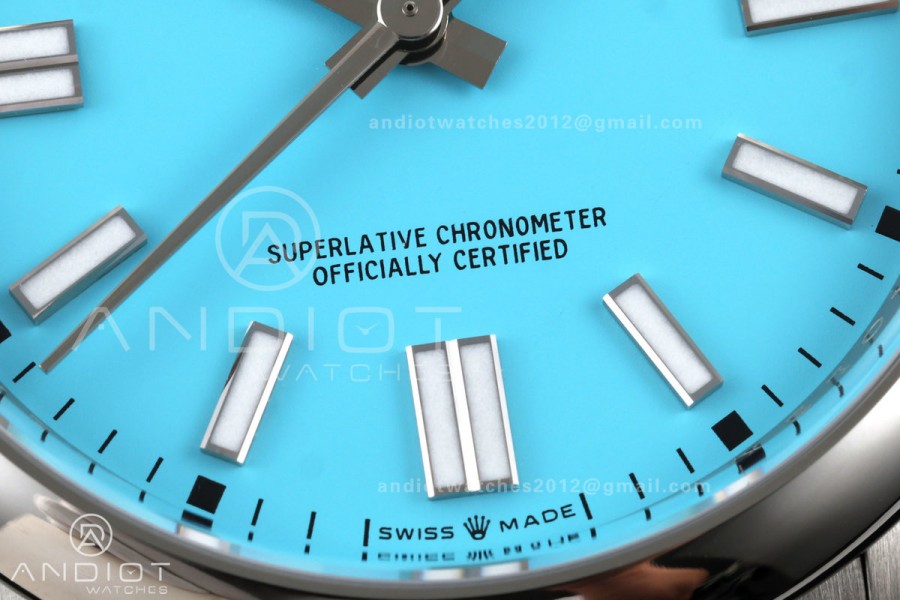Oyster Perpetual 124300 41mm Clean Plus 1:1 Best Edition 904L Steel Tiffany Dial DD3230