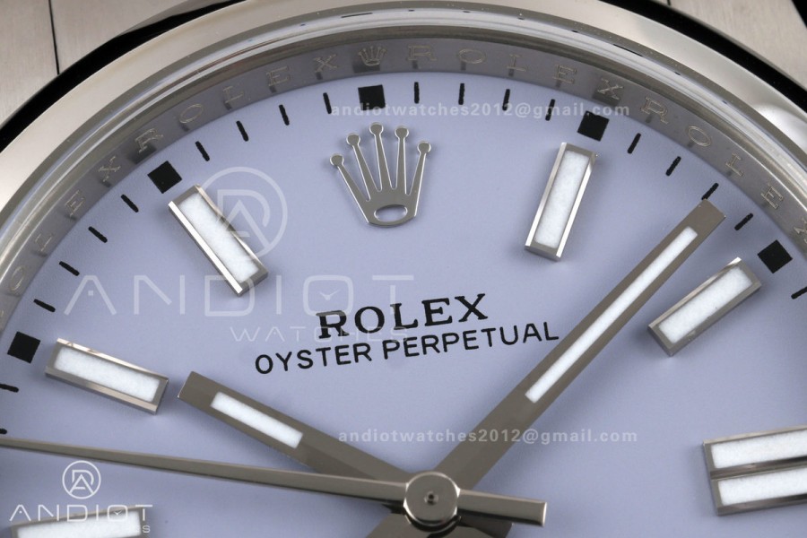Oyster Perpetual 124300 41mm Clean Plus 1:1 Best Edition 904L Steel Lavender Dial DD3230