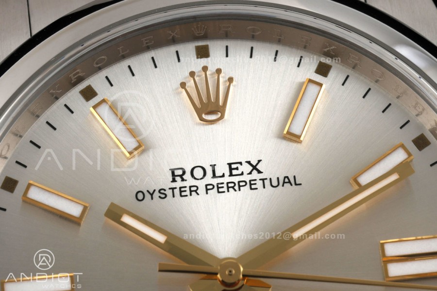 Oyster Perpetual 124300 41mm Clean Plus 1:1 Best Edition 904L Steel Silver Dial DD3230