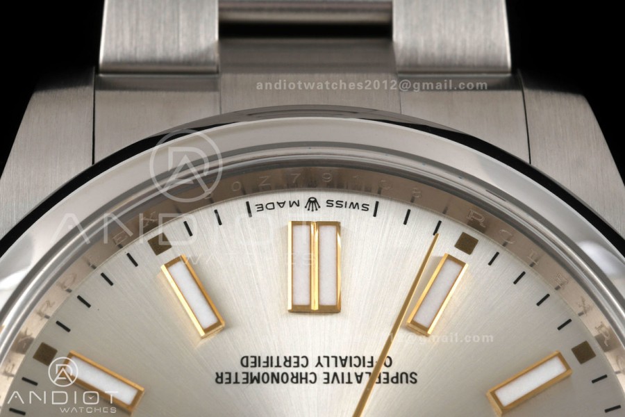 Oyster Perpetual 124300 41mm Clean Plus 1:1 Best Edition 904L Steel Silver Dial DD3230