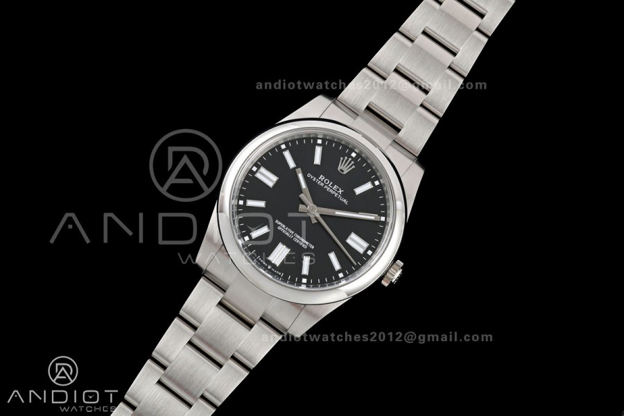Oyster Perpetual 124300 41mm Clean Plus 1:1 Best Edition 904L Steel Black Dial DD3230