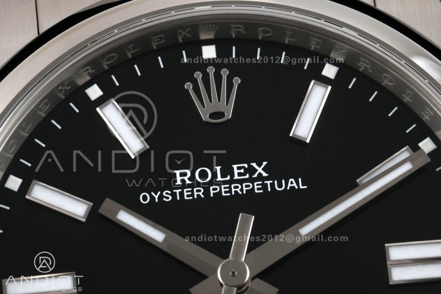 Oyster Perpetual 124300 41mm Clean Plus 1:1 Best Edition 904L Steel Black Dial DD3230