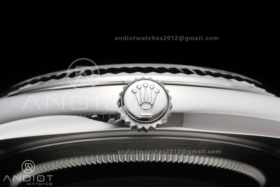 DateJust 41 126334 Clean Plus 1:1 Best Edition Sliver Stick Dial on Jubilee Bracelet DD3235