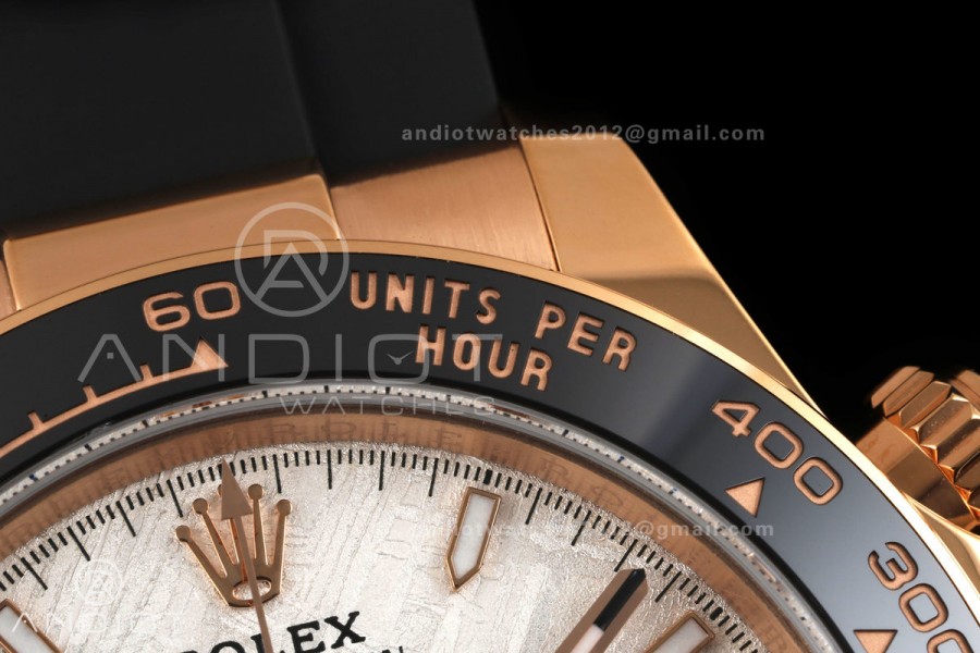 Daytona 126515 Clean Plus 1:1 Best Edition Meteorite Dial on Oysterflex Strap DD4131
