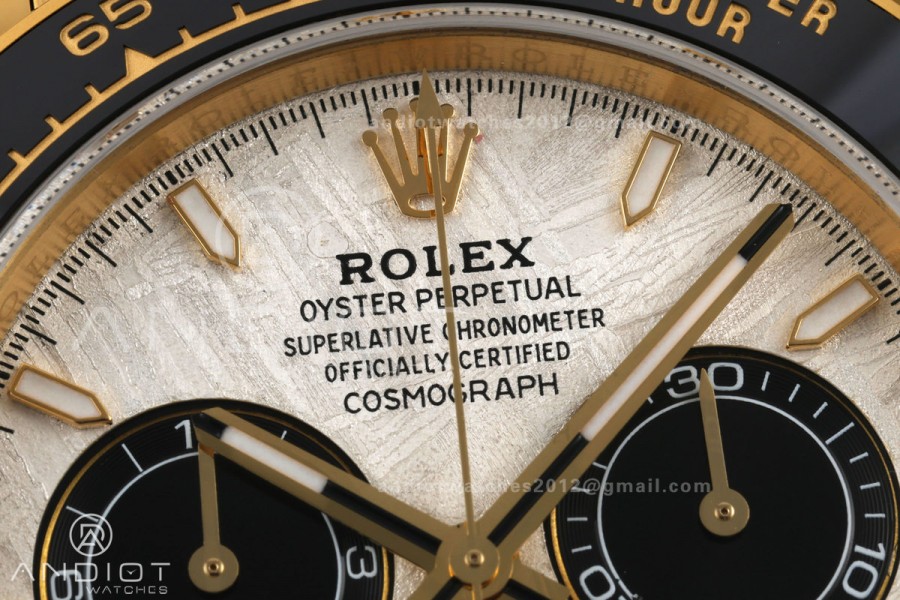 Daytona 126518 Clean Plus 1:1 Best Edition Meteorite Dial on Oysterflex Strap DD4131