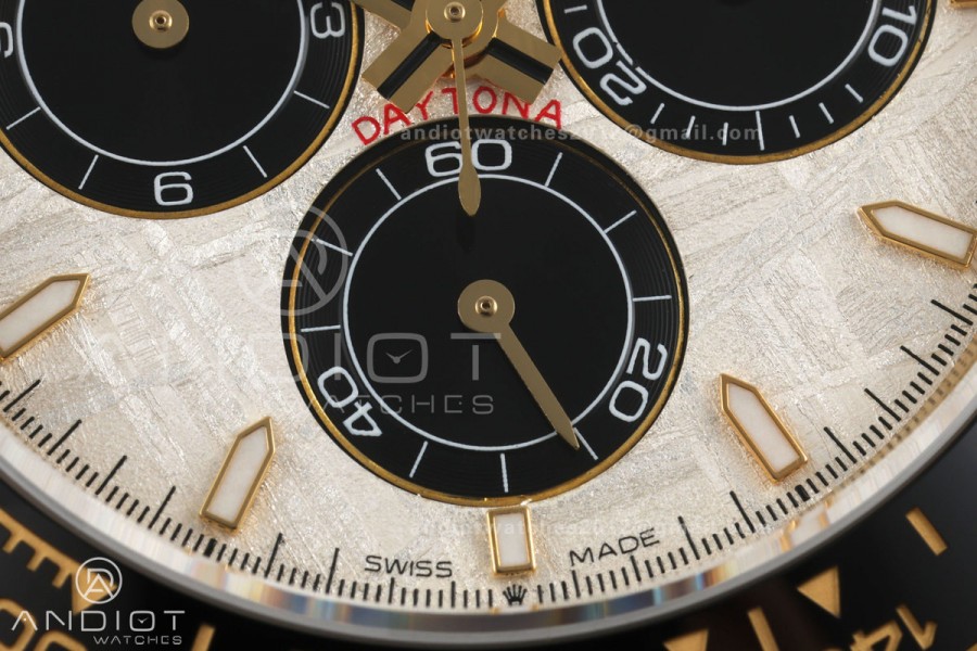 Daytona 126518 Clean Plus 1:1 Best Edition Meteorite Dial on Oysterflex Strap DD4131