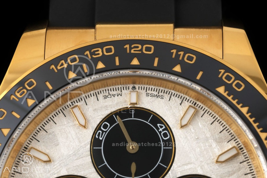 Daytona 126518 Clean Plus 1:1 Best Edition Meteorite Dial on Oysterflex Strap DD4131