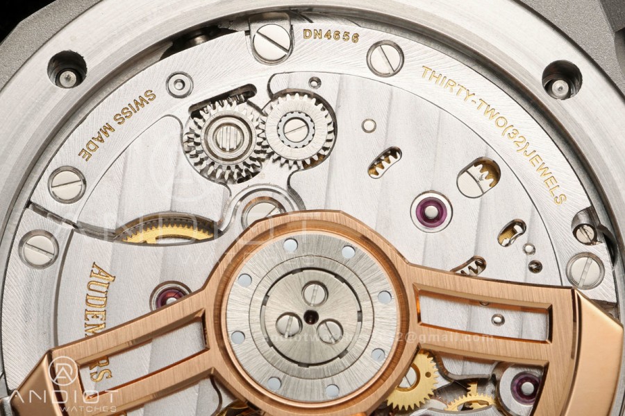 Royal Oak 41mm 15510 SS VSF 1:1 Best Edition Blue Textured Dial on SS Bracelet DD4302 Super Clone