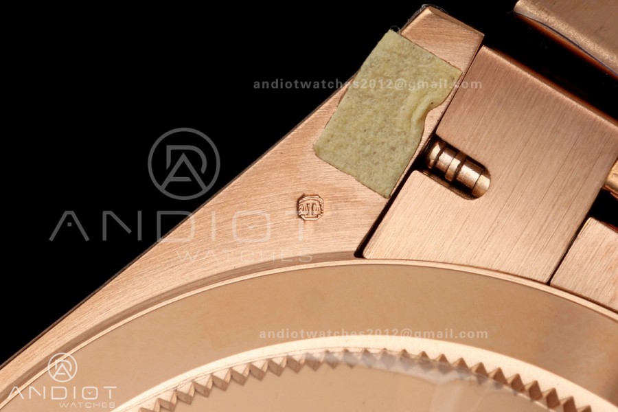 DayDate 40mm 228235 VSF Gain Weight V2 1:1 Best Edition Brown Dial T Diamond Marker on President Bracelet VS3255
