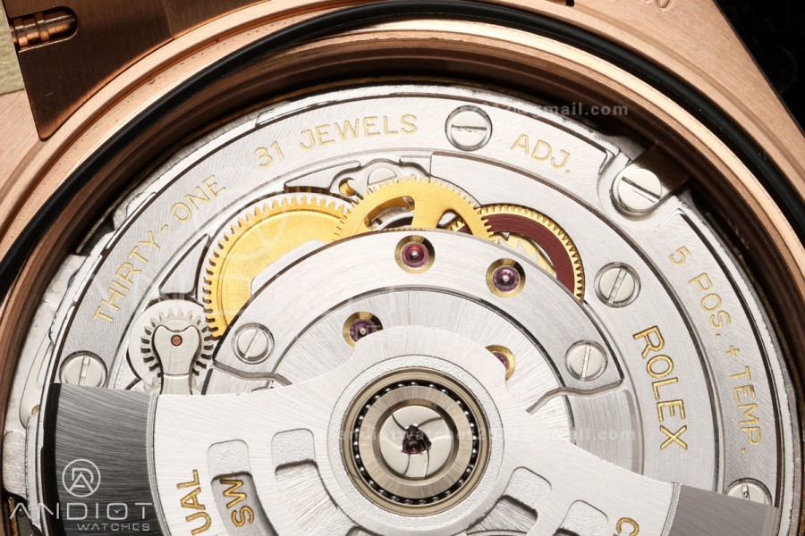 DayDate 40mm 228235 VSF Gain Weight V2 1:1 Best Edition Brown Dial T Diamond Marker on President Bracelet VS3255