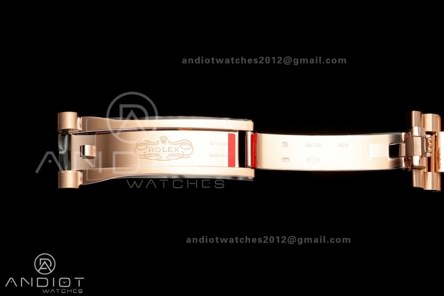 DayDate 40mm 228235 VSF Gain Weight V2 1:1 Best Edition Brown Dial T Diamond Marker on President Bracelet VS3255
