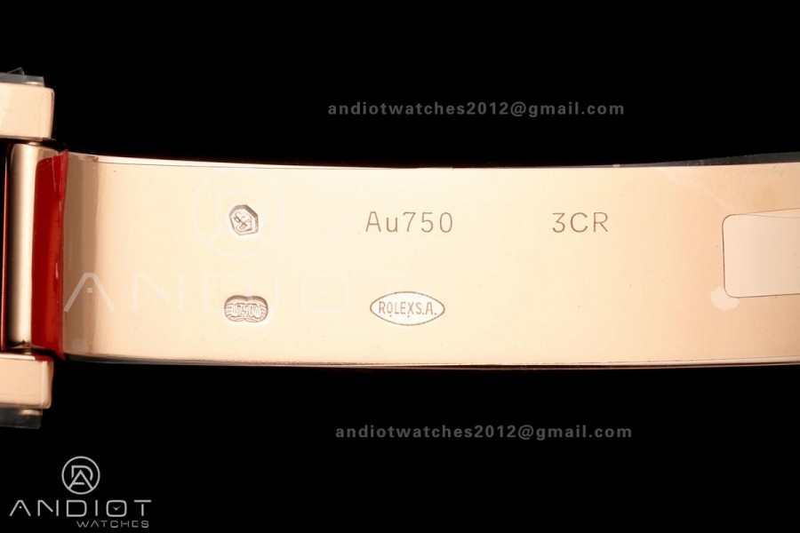 DayDate 40mm 228235 VSF Gain Weight V2 1:1 Best Edition Brown Dial T Diamond Marker on President Bracelet VS3255