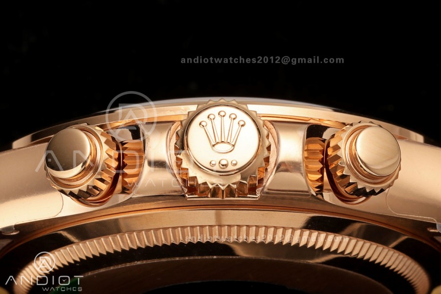 Daytona 126505 Gain Weight VSF 1:1 Best Edition RG/Black Dial On Oyster Bracelet DD4131