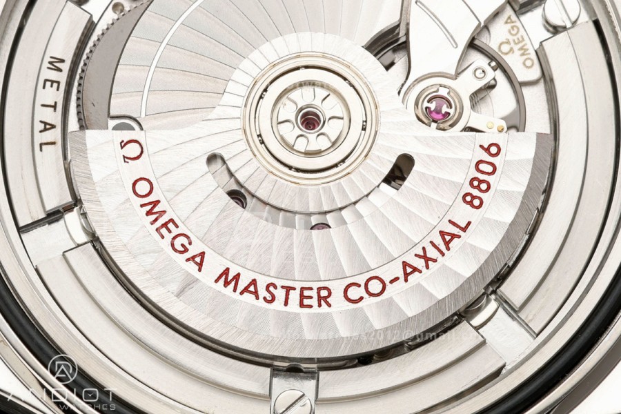 Seamaster Diver 42mm Black Bezel SS VSF 1:1 Best Edition Black Dial On Mesh Bracelet Super Clone 8806