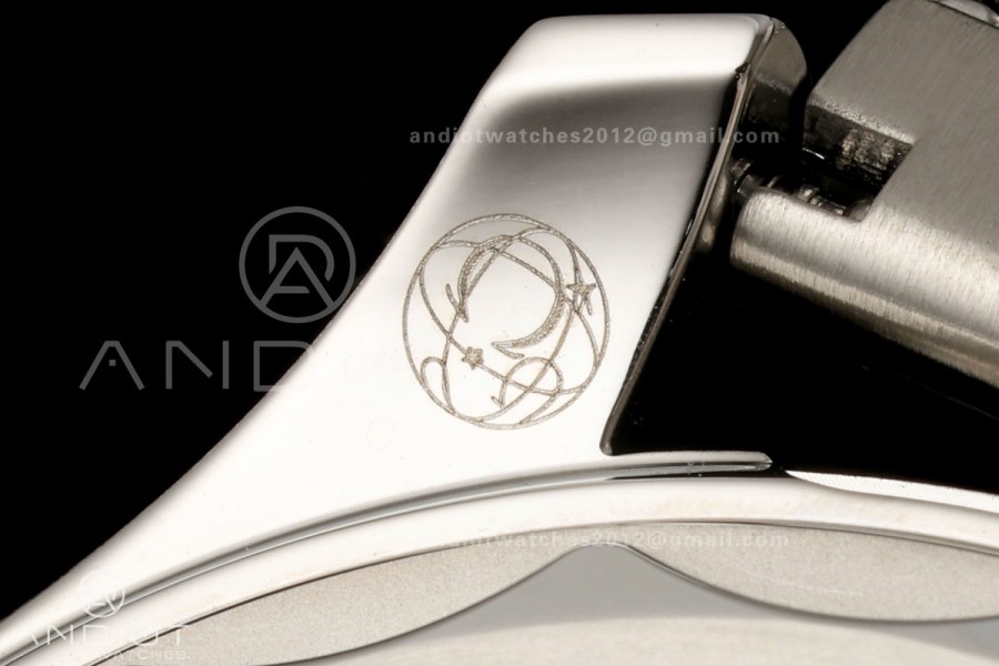 Seamaster Diver 42mm Black Bezel SS VSF 1:1 Best Edition Black Dial On Mesh Bracelet Super Clone 8806