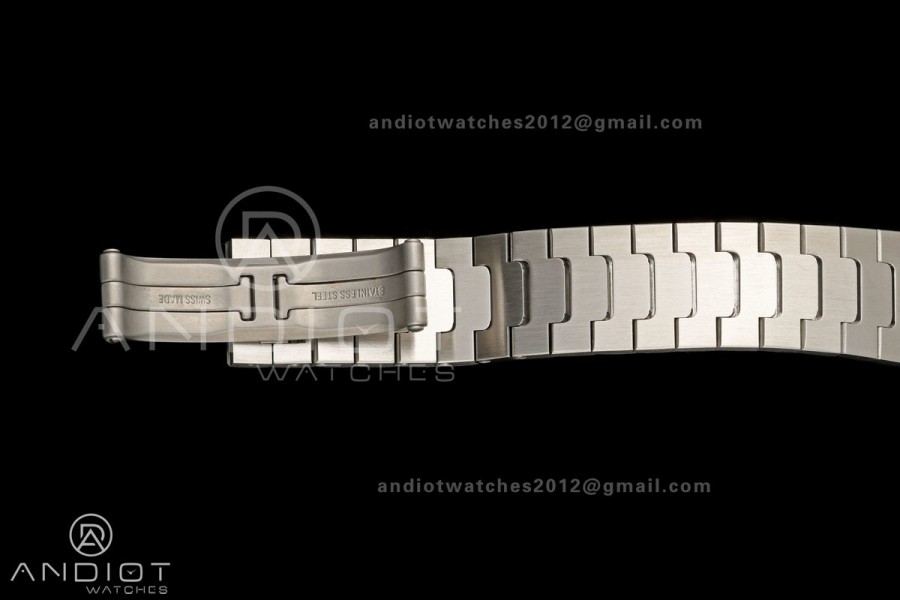 Santos de Cartier 27mm SS/YG AF 1:1 Best Edition Silver Dial Diamond Bezel On SS/YG SmartLinks Bracelet Ronda Quartz
