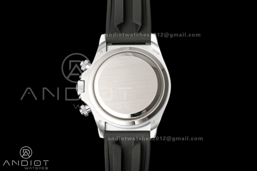 Daytona 126539 Gain Weight Diamond Bezel QF Silver Dial T Diamond On Oysterflex Strap SH4131 (Free Sprung)