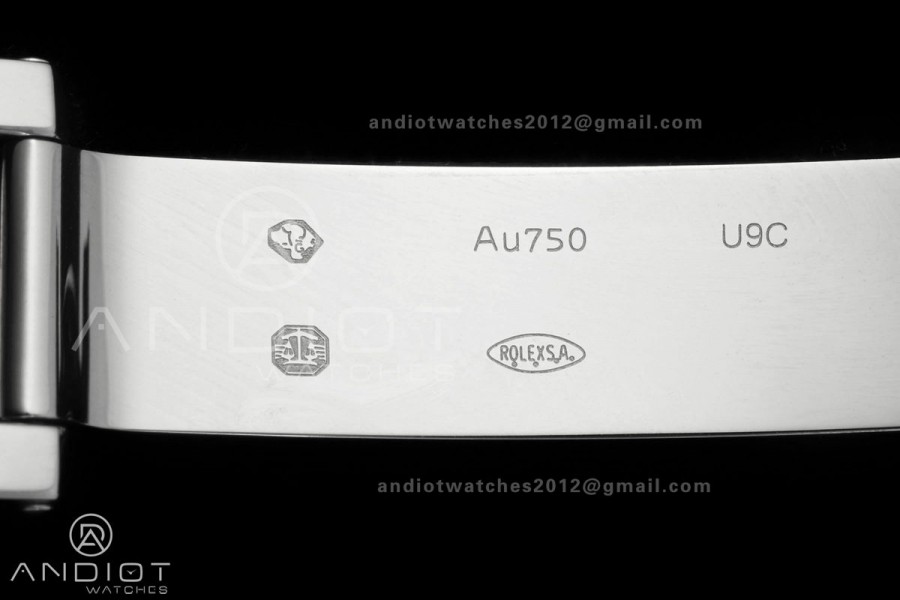 Daytona 126589 Gain Weight QF White MOP Dial Diamond Marker On Oysterflex Rubber Strap SH4131 (Free Sprung)