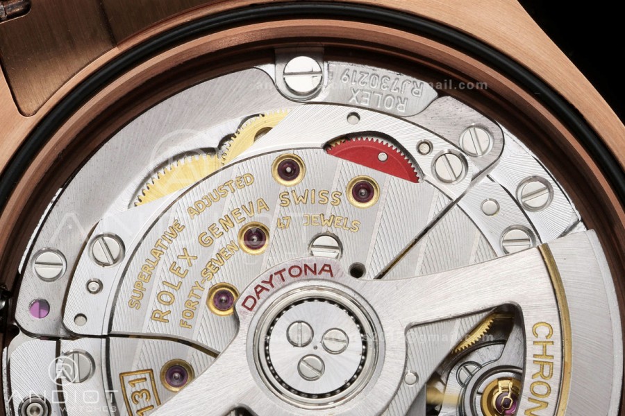 Daytona 126595 RG Gain Weight QF RG Dial T Diamond Marker On Oyster Bracelet SH4131 (Free Sprung)