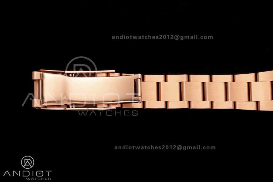 Daytona 126595 RG Gain Weight QF RG Dial T Diamond Marker On Oyster Bracelet SH4131 (Free Sprung)