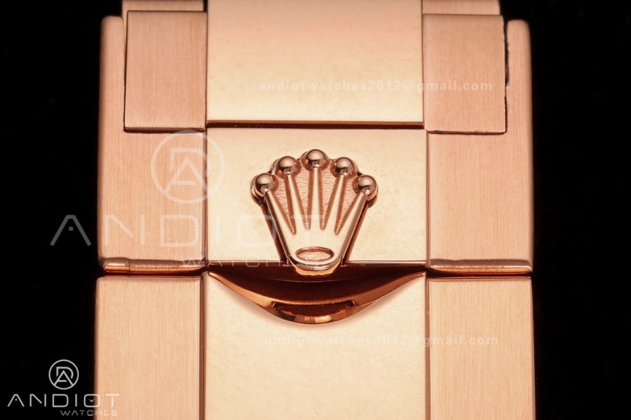 Daytona 126595 RG Gain Weight QF RG Dial T Diamond Marker On Oyster Bracelet SH4131 (Free Sprung)