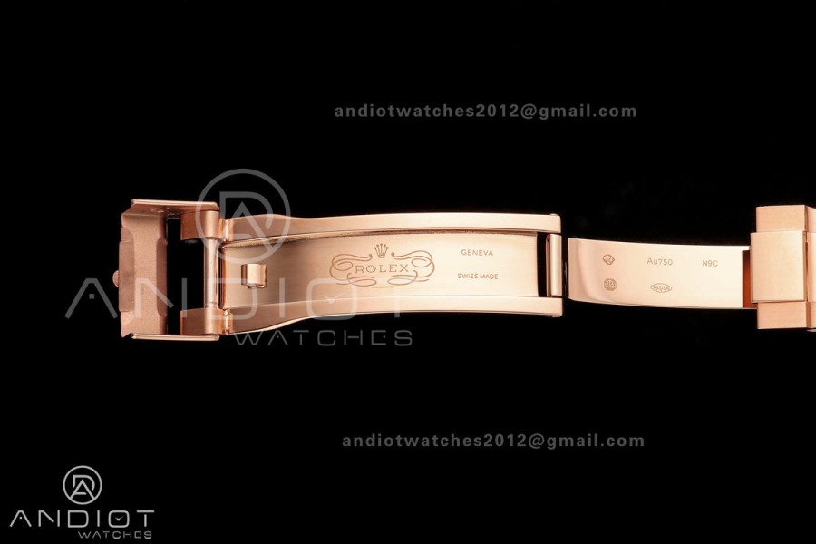 Daytona 126595 RG Gain Weight QF RG Dial T Diamond Marker On Oyster Bracelet SH4131 (Free Sprung)