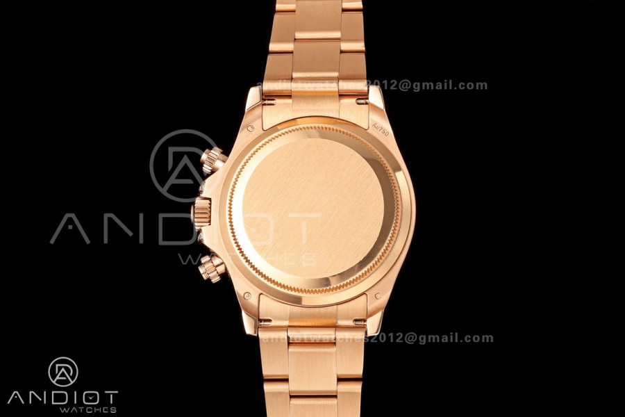 Daytona 126595 RG Gain Weight QF RG Dial T Diamond Marker On Oyster Bracelet SH4131 (Free Sprung)