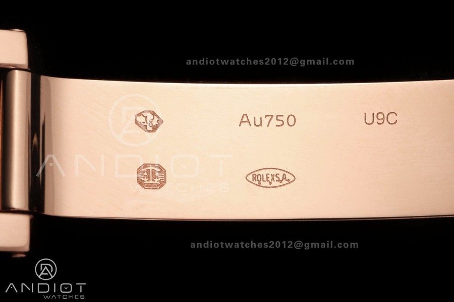 Daytona 126535 Gain Weight Diamond Bezel QF RG Dial T Diamond Marker On Oysterflex Strap SH4131 (Free Sprung)