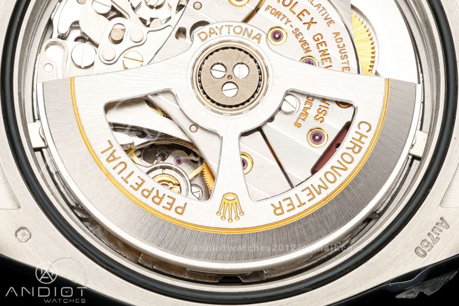Daytona 126519 VF 1:1 Best Edition Black/Silver Diamonds Dial on Oysterflex Strap DD4131