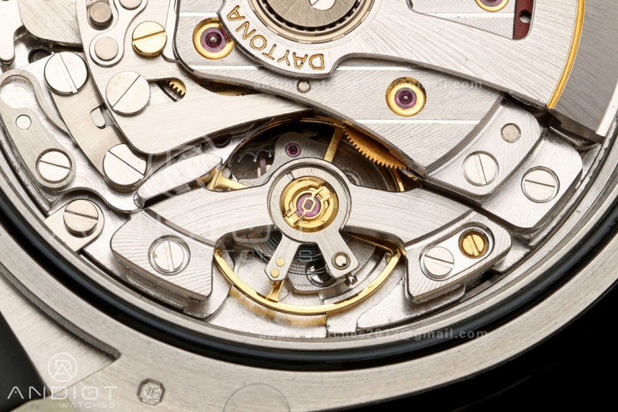 Daytona 126519 VF 1:1 Best Edition Black/Silver Diamonds Dial on Oysterflex Strap DD4131