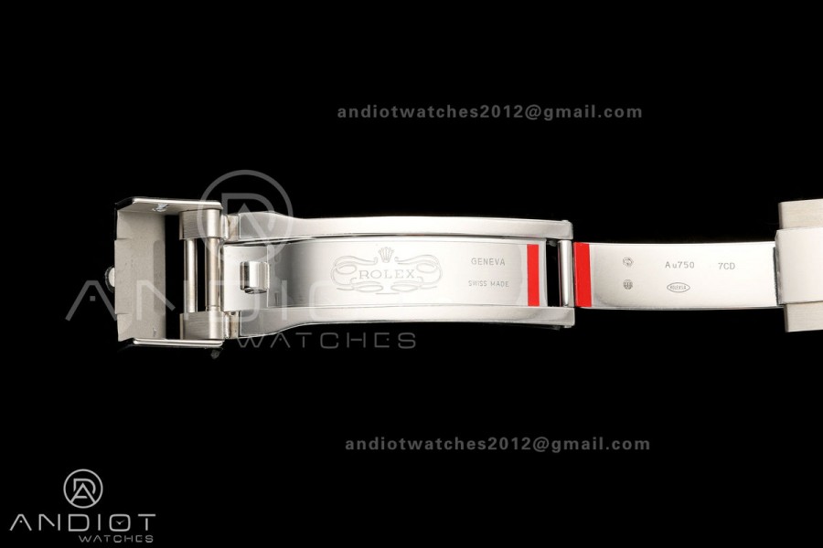 Daytona 126519 VF 1:1 Best Edition Black/Silver Diamonds Dial on Oysterflex Strap DD4131