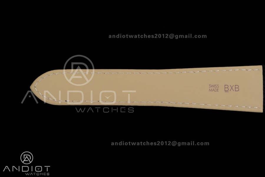 Tank Solo 31mm SS AF 1:1 Best Edition White Dial Diamonds Bezel on Black Leather Strap MIYOTA 9015