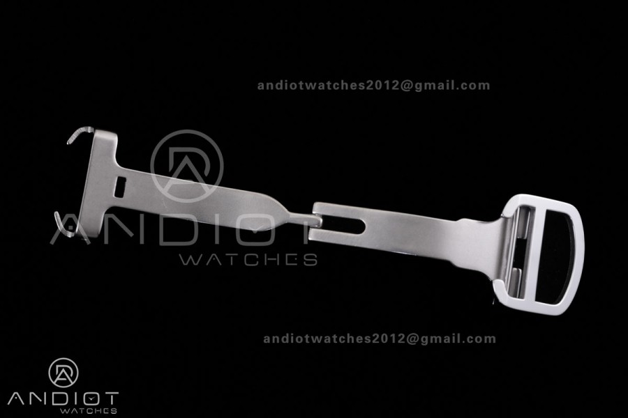 Tank Solo 31mm SS AF 1:1 Best Edition White Dial on Black Croco Strap MIYOTA 9015