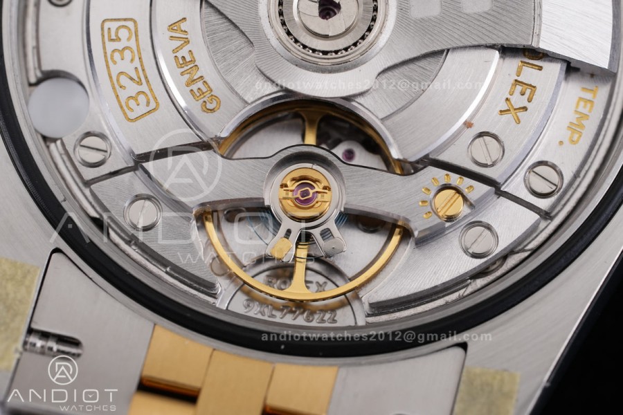 DateJust 36 SS/YG 126233 ARF 1:1 Best Edition Green Roman Diamonds Dial on Jubilee Bracelet DD3235