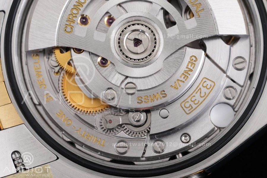 DateJust 36 SS/YG 126233 ARF 1:1 Best Edition Green Roman Diamonds Dial on Jubilee Bracelet DD3235