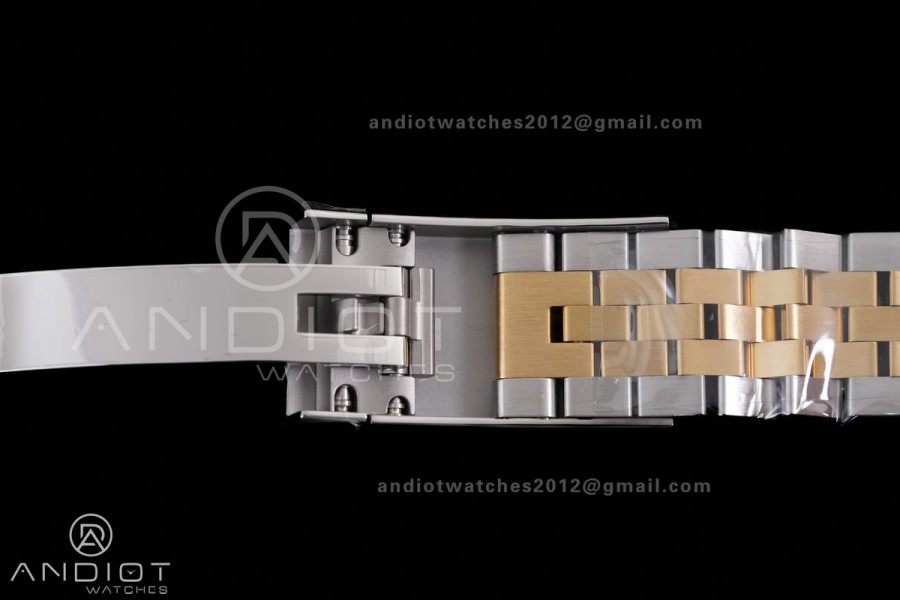 DateJust 36 SS/YG 126233 ARF 1:1 Best Edition Green Roman Diamonds Dial on Jubilee Bracelet DD3235