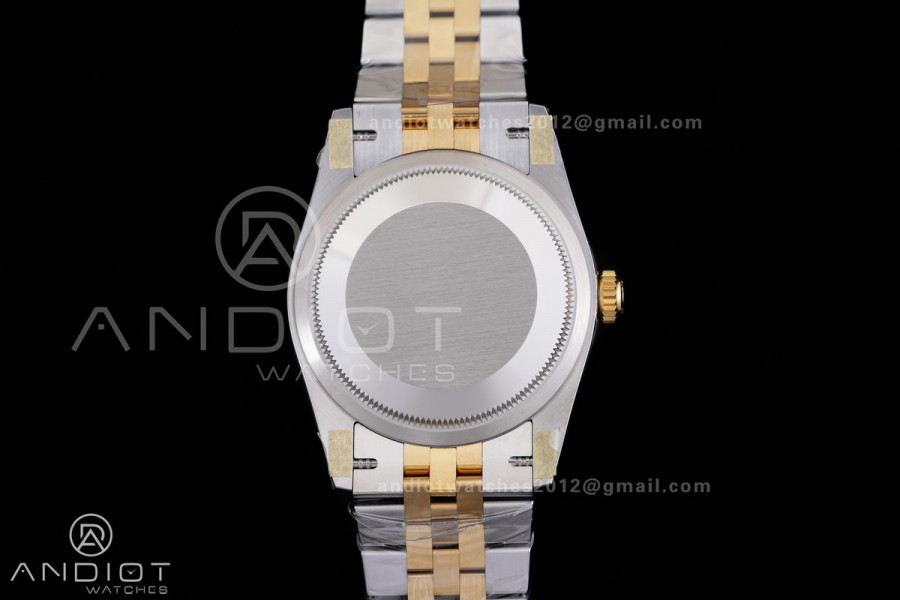 DateJust 36 SS/YG 126233 ARF 1:1 Best Edition Green Roman Diamonds Dial on Jubilee Bracelet DD3235