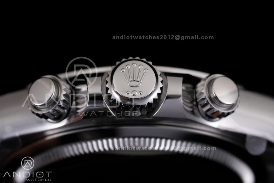 Daytona 126509 RCF 1:1 Best Edition Gray/Black Dial on SS Bracelet SH4131 (Weighted)